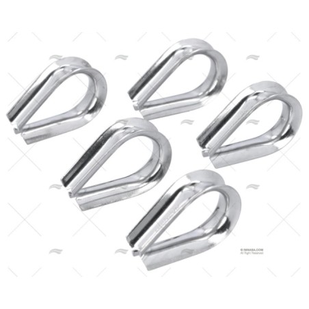 GUARDACABOS INOX 10MM (5UD)