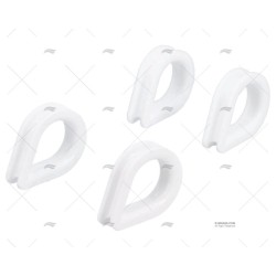 GUARDACABOS NYLON 04MM (4UD)