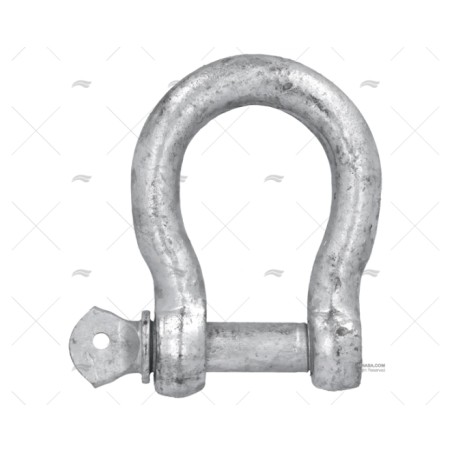 GRILLETE LIRA GALVANIZADO 16MM
