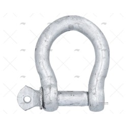 GRILLETE LIRA GALVANIZADO 18MM