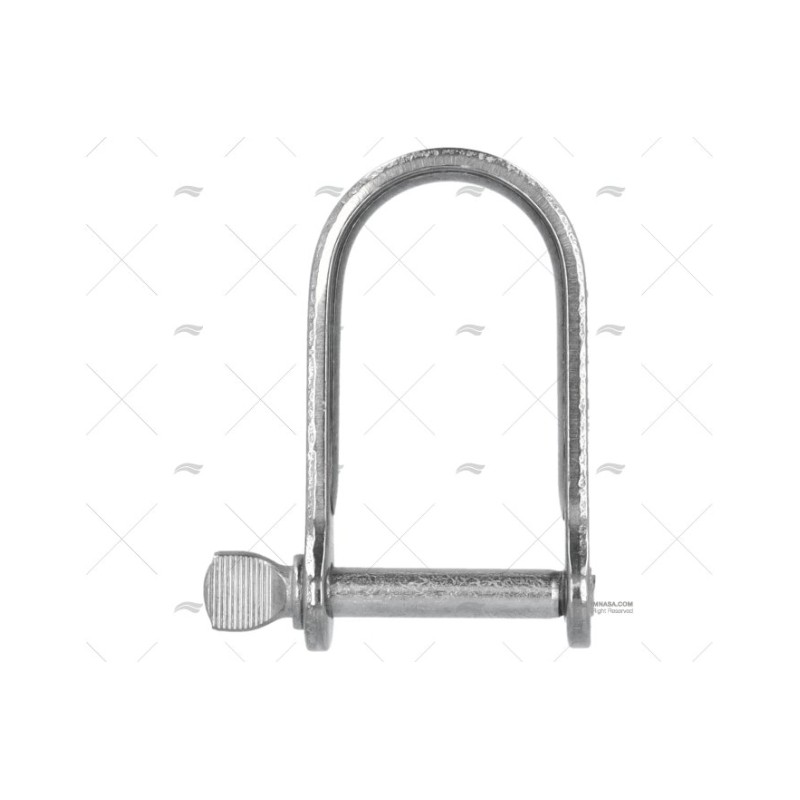 GRILLETE PLANO 05MM X 22MM INOX VIADANA