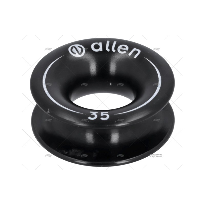 GUARDACABO REDONDO ALUMINIO 15MM ALLEN BROTHERS