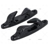 GUIACABOS PLASTICO NEGRO 113MM (JGO.)