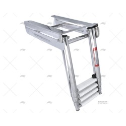 ESCALERA 4 PELD. TELESCOPICA ESCAMOTEABL