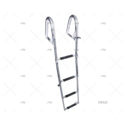 ESCALERA 4 PELD. INOX AGARRADEROS IMNASA