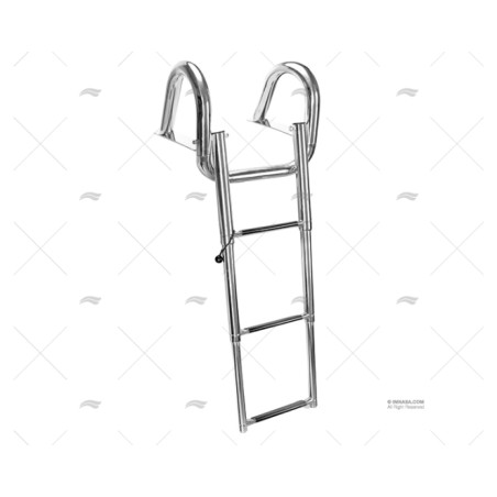 ESCALERA 3 PELD. TELESCOPICA AGARRADEROS IMNASA