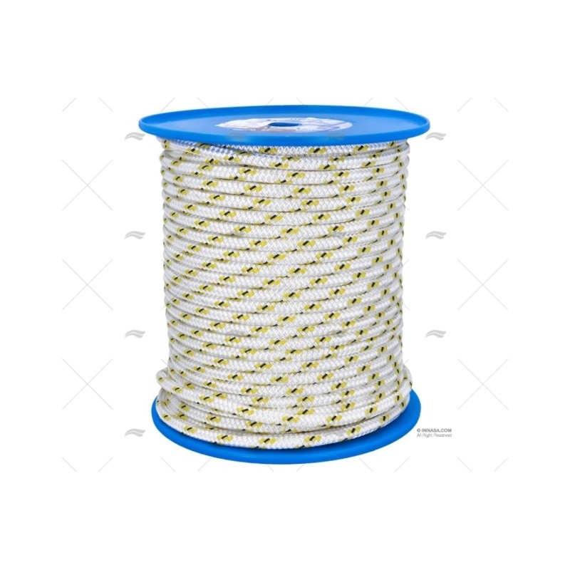 DRIZA FASTNET 12MM BLANCO/AMARILLO MEYER
