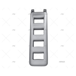 ESCALERA 4 PELD. HINCHABLE GRIS IMNASA