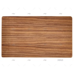 TABLERO MESA CHAPADO TECA 41X70 FORMA