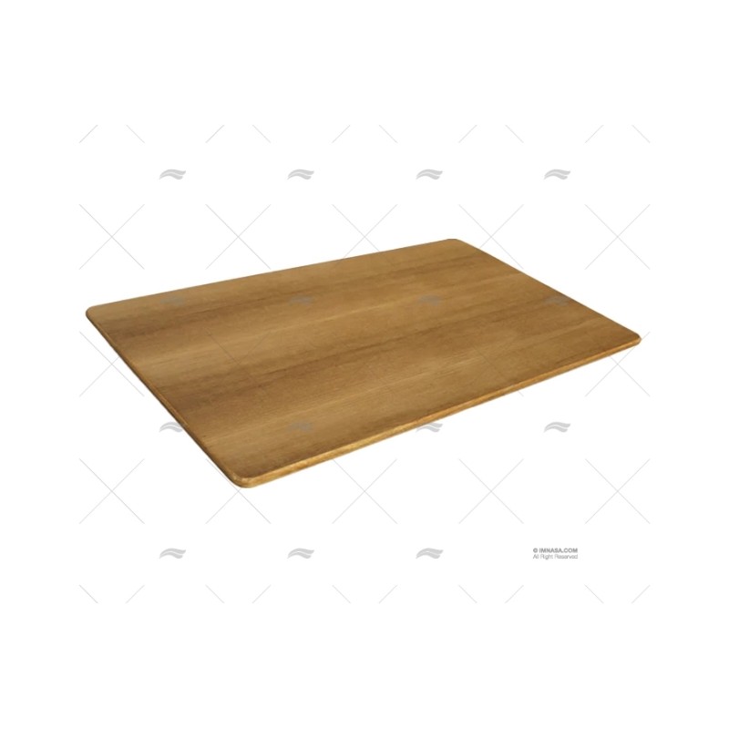 TABLERO MESA CHAPADO TECA 66X112 FORMA