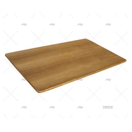 TABLERO MESA CHAPADO TECA 66X112 FORMA