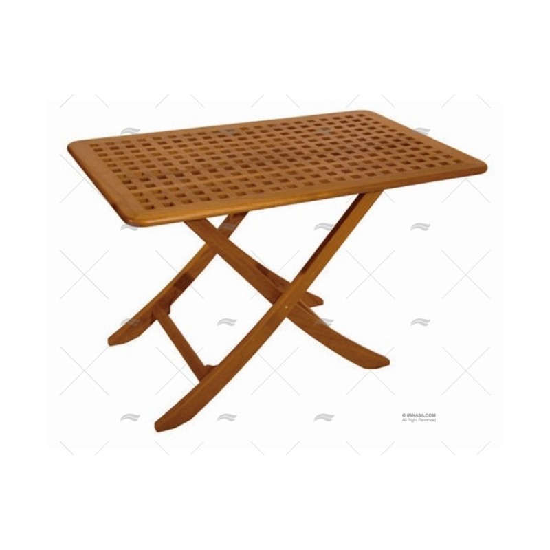 MESA PLEGABLE TECA SAN REMO ARC MARINE