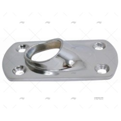 PLATINA RECTANGULAR INOX SS 316 45º MARINE TOWN
