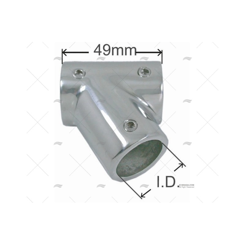 CONEXION T INOX SS 316 60º MARINE TOWN
