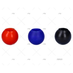 BOLA STOP NYLON NEGRA 6MM