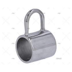 SOPORTE CANDELERO INOX SS 316 22MM