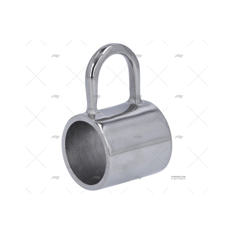 SOPORTE CANDELERO INOX SS 316 22MM