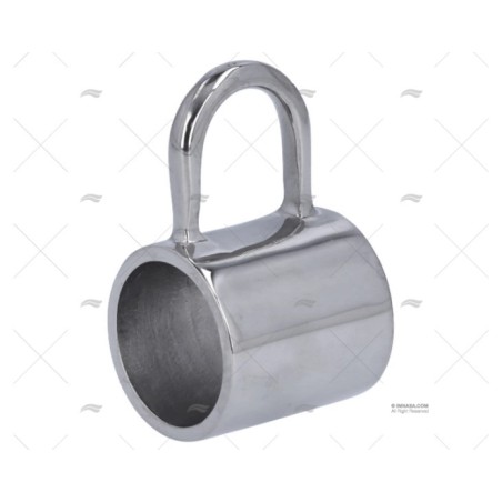 SOPORTE CANDELERO INOX SS 316 22MM