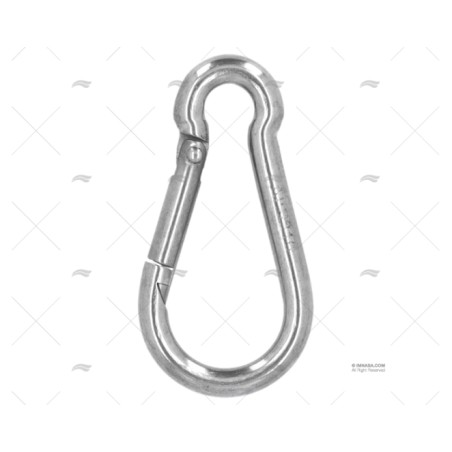 MOSQUETON INOX-316 04X40MM