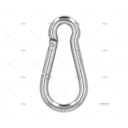 MOSQUETON INOX-316 08X80MM