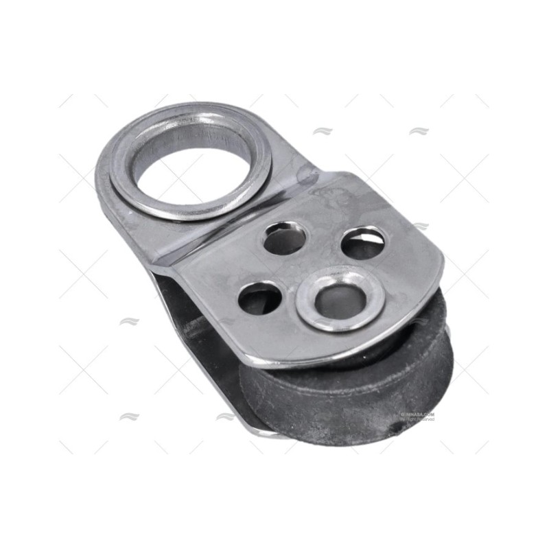 POLEA SIMPLE C/OJO 17MM INOX VIADANA