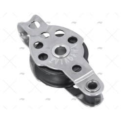 POLEA SIMPLE C/ARRAIGADO 25MM INOX VIADANA