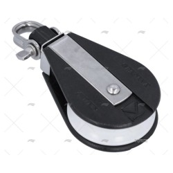 POLEA SIMPLE C/GRILLETE 10MM VIADANA