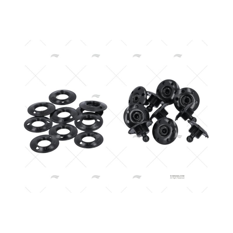 MACHO AEREO TENAX 20MM LATON NEGRO LOXX