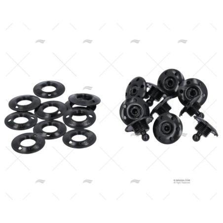MACHO AEREO TENAX 20MM LATON NEGRO LOXX