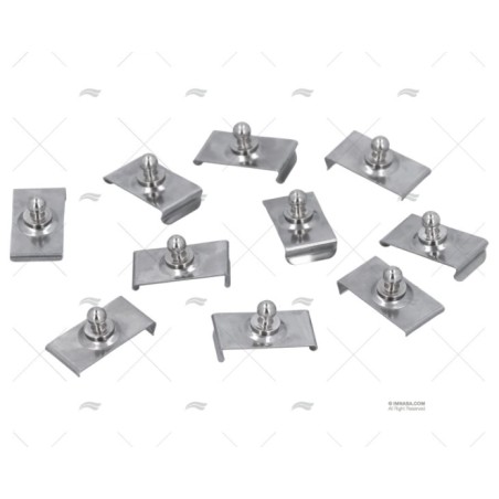 MACHO PARABRISAS TENAX 24MM LATON NIQUEL LOXX