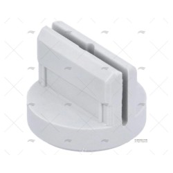 TOPE GUIA TENAX PVC GRIS 12MM LOXX