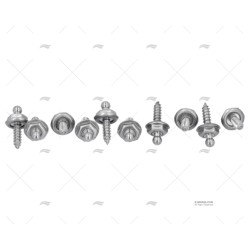 MACHO CON TORNILLO TENAX 12MM *(10) LOXX