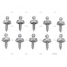 MACHO CHAPA TENAX 4X10 INOX *(10) LOXX