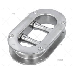PASACABOS RECTANGULAR RODILLOS 241X146MM