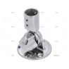 BASE REGULABLE INOX PARA TUBO 22MM
