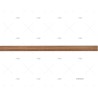 PERFIL TECA RECTANGULAR 24X12X122CM T033 ARC MARINE
