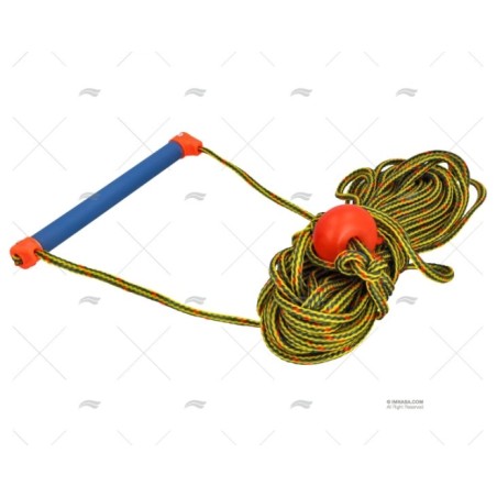 CUERDA ESQUI 22M CON BARRA