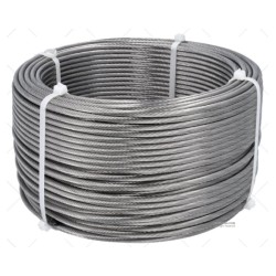 CABLE 1X19 INOX 6,00MM 100M