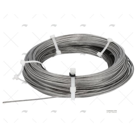 CABLE 1X19 INOX 3MM 100M