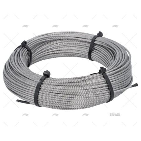 CABLE 7X19 INOX 4,00MM 100M