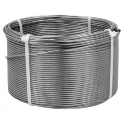 CABLE 1X19 INOX 4,00MM 100M