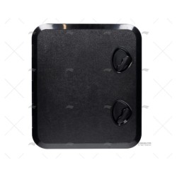TAPA PVC NEGRA 460 X 510 MM