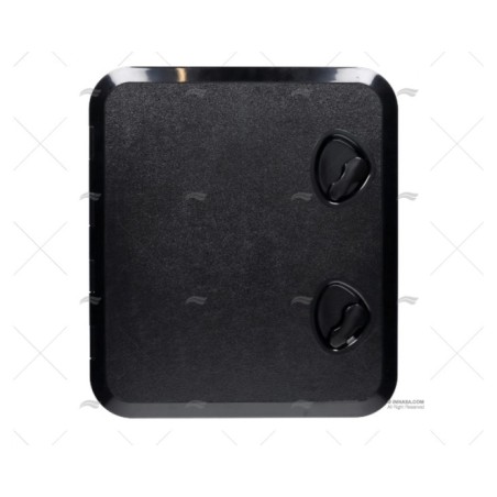 TAPA PVC NEGRA 460 X 510 MM