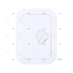 TAPA PVC BLANCA 275 X 375 MM