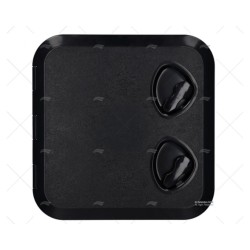 TAPA PVC NEGRA 370 X 375 MM