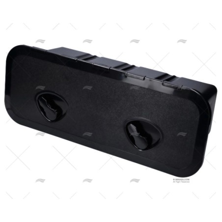 TAPA CAJON PVC NEGRA 243 X 607 MM