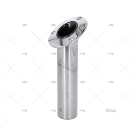 PORTACAÑAS DELUXE INOX SS 316 30º MARINE TOWN