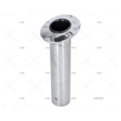 PORTACAÑAS DELUXE INOX SS 316 15º MARINE TOWN