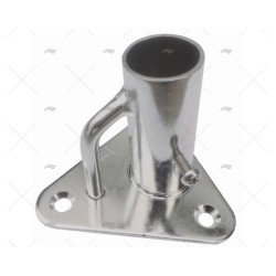SOPORTE CANDELERO 87º INOX SS 316 70MM
