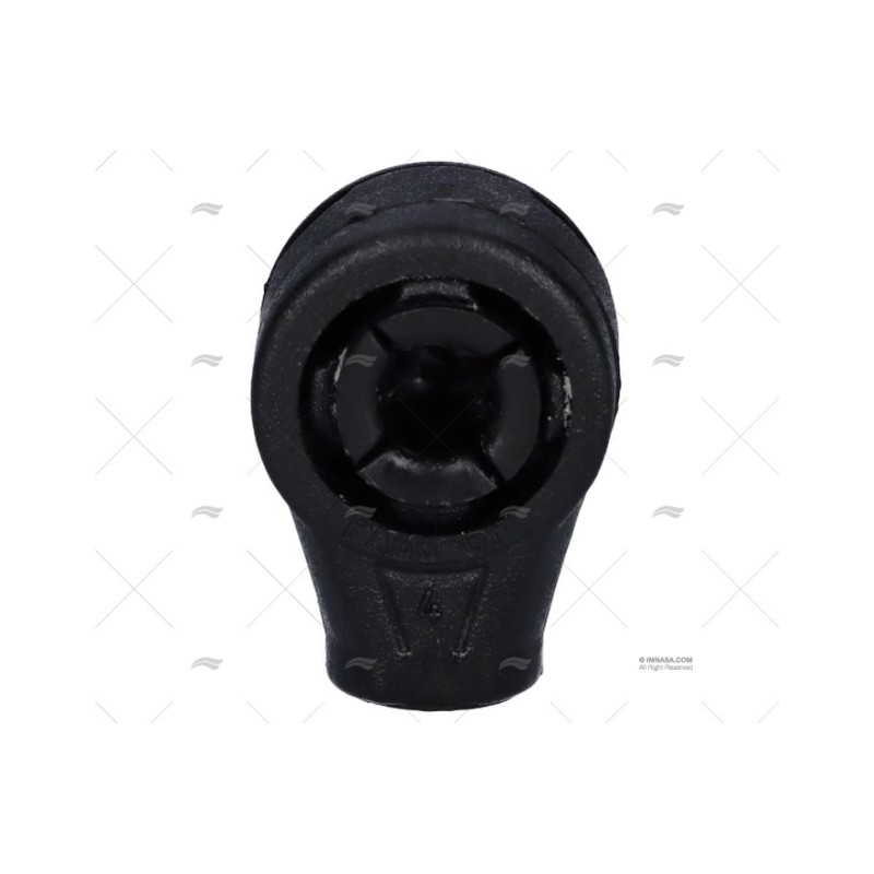 SOPORTE PLASTICO R1 BOLA 10 ROSCA 6MM